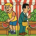 Test del QI: trovare 3 differenze in un'immagine di un