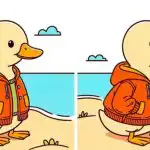 Test del QI: trovare 3 differenze in un'immagine di un'anatra